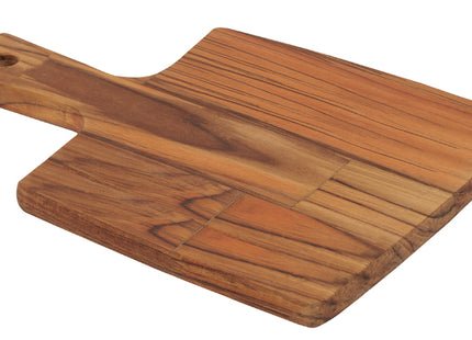 Tabla Rectangular Tramontina Kitchen en Madera Teca con Mango 28x19.5 cm