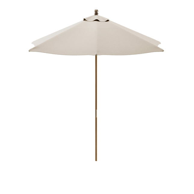 Ombrelone con Cobertura Polyester Beige de...
