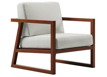 Sillón Tramontina Lanati de Madera de Jatoba  FSC con Respaldo de Cuerdas