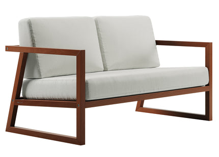 Silla Tramontina Lanati de Madera de Jatoba FSC con Apoyabrazos y Respaldo de Cuerdas