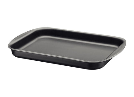 Asadera Rectangular Rasa Tramontina Brasil en Aluminio con Revestimiento Interno y Externo Antiadherente Starflon Max Grafito 34 cm 2.9 L