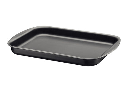 Asadera Rectangular Rasa Tramontina Brasil en Aluminio con Revestimiento Interno y Externo Antiadherente Starflon Max Grafito 34 cm 2.9 L