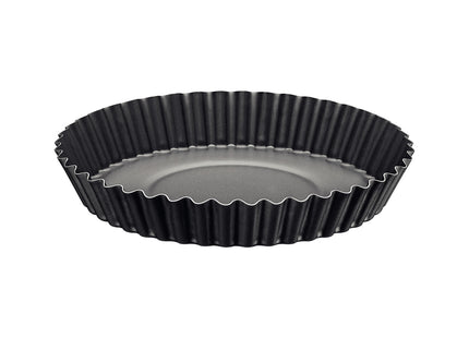 Molde para Tarta Tramontina Brasil en aluminio con revestimiento interno y externo antiadherente Starflon Max grafito 26 cm 1.8 L