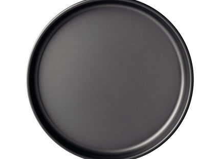 Asadera para pizza Tramontina Brasil en aluminio con revestimiento interno y externo antiadherente Starflon Max grafito 30 cm 1.8 L