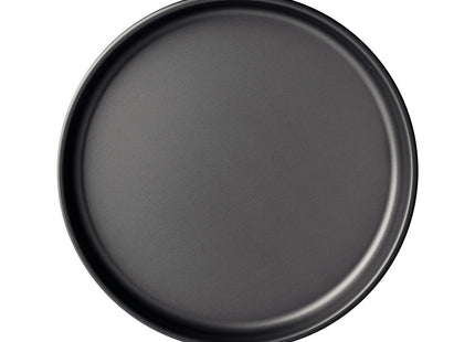 Asadera para pizza Tramontina Brasil en aluminio con revestimiento interno y externo antiadherente Starflon Max grafito 30 cm 1.8 L