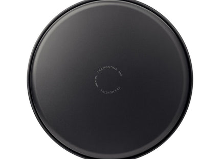 Asadera para pizza Tramontina Brasil en aluminio con revestimiento interno y externo antiadherente Starflon Max grafito 30 cm 1.8 L
