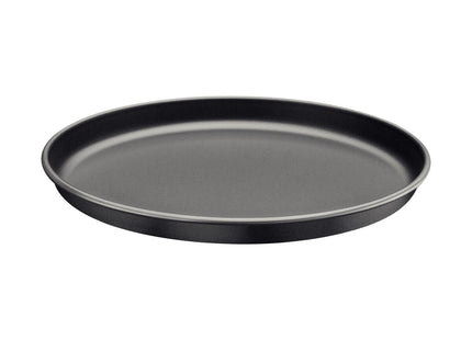 Asadera para pizza Tramontina Brasil en aluminio con revestimiento interno y externo antiadherente Starflon Max grafito 30 cm 1.8 L