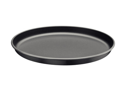Asadera para pizza Tramontina Brasil en aluminio con revestimiento interno y externo antiadherente Starflon Max grafito 30 cm 1.8 L