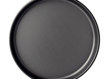 Asadera para pizza Tramontina Brasil en aluminio con revestimiento interno y externo antiadherente Starflon Max grafito 35 cm 2.5 L
