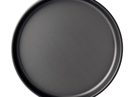 Asadera para pizza Tramontina Brasil en aluminio con revestimiento interno y externo antiadherente Starflon Max grafito 35 cm 2.5 L