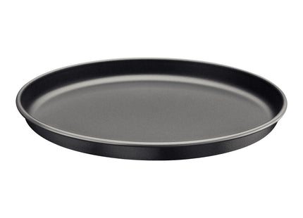 Asadera para pizza Tramontina Brasil en aluminio con revestimiento interno y externo antiadherente Starflon Max grafito 35 cm 2.5 L