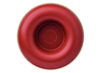Molde para rosca Tramontina Brasil en aluminio con revestimiento interno y externo antiadherente Starflon Max roja 24 cm 1.4 L