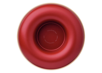 Molde para rosca Tramontina Brasil en aluminio con revestimiento interno y externo antiadherente Starflon Max roja 24 cm 1.4 L