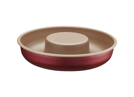 Molde para rosca Tramontina Brasil en aluminio con revestimiento interno y externo antiadherente Starflon Max roja 24 cm 1.4 L