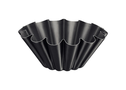 Molde para brioche Tramontina Brasil en aluminio con revestimiento interno y externo antiadherente Starflon Max grafito 22 cm 1.3 L