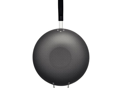 Wok Tramontina Loreto en Aluminio con Revestimiento Interno Antiadherente Starflon Max con Mango Baquelita Rojo 32 cm 4.4 L