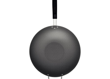 Wok Tramontina Loreto en Aluminio con Revestimiento Interno Antiadherente Starflon Max con Mango Baquelita Rojo 32 cm 4.4 L