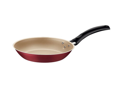 Sartén Tramontina Turim en aluminio con revestimiento interno y externo con antiadherente Starflon Max roja 20 cm y 0.8 L