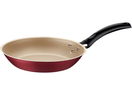Sartén Tramontina Turim en aluminio con revestimiento interno y externo con antiadherente Starflon Max roja 30 cm y 2.5 L