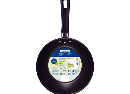 Sartén Tramontina Loreto en Aluminio con Revestimiento Interno y Externo Antiadherente Starflon Max y Mango Baquelita 20 cm 0.8 L Grafito