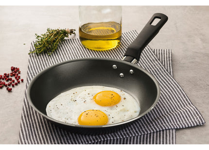 Sartén Tramontina Loreto en Aluminio con Revestimiento Interno y Externo Antiadherente Starflon Max y Mango Baquelita 24 cm 1.4 L Grafito