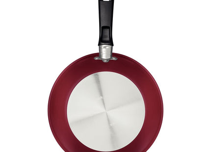Sartén Tramontina Loreto en Aluminio con Revestimiento Interno y Externo Antiadherente Starflon Max con Mango Baquelita 26 cm 1.8 L Rojo