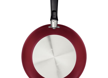 Sartén Tramontina Loreto en Aluminio con Revestimiento Interno y Externo Antiadherente Starflon Max con Mango Baquelita 30 cm 2.5 L Rojo