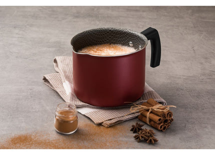 Hervidor Tramontina Loreto en Aluminio con Revestimiento Interno y Externo Antiadherente Starflon Max con Mango de Baquelita 12 cm 1.1 L Rojo