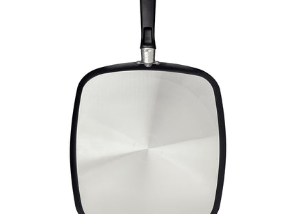Bifera Lisa Tramontina Loreto en Aluminio con Revestimiento Interno Antiadherente Starflon Max y Mango Baquelita 26 cm 1 L Grafito