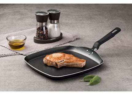 Bifera Lisa Tramontina Loreto en Aluminio con Revestimiento Interno Antiadherente Starflon Max y Mango Baquelita 26 cm 1 L Grafito