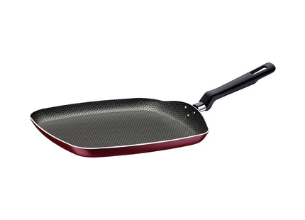 Bifera Lisa Tramontina Loreto en Aluminio con Revestimiento Interno Antiadherente Starflon Max con Mango Baquelita 26 cm 1 L Rojo