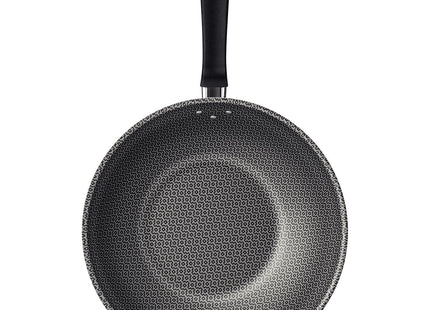 Wok Tramontina Loreto en Aluminio con Revestimiento Interno y Externo Antiadherente Starflon Max Rojo 28 cm 3.6 L