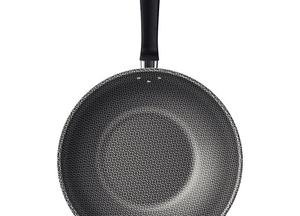 Wok Tramontina Loreto en Aluminio con Revestimiento Interno y Externo Antiadherente Starflon Max Rojo 28 cm 3.6 L
