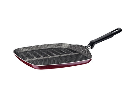 Bifera Tramontina Loreto en Aluminio con Revestimiento Interno Antiadherente Starflon Max y Exterior Siliconado Rojo 26 cm