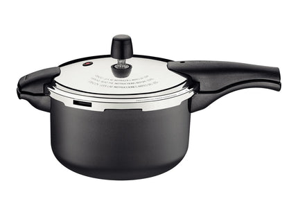 Olla de Presión Tramontina Vancouver en Aluminio con Revestimiento Interno y Externo Antiadherente Starflon Max Grafito 24 cm 6 L
