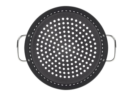 Parrilla Tramontina Churrasco en Aluminio con Revestimiento Anodizado Grafito 30 cm