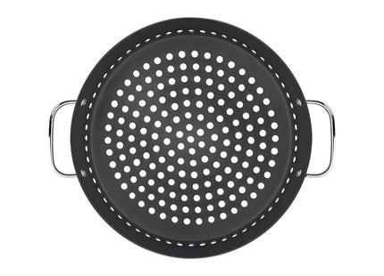 Parrilla Tramontina Churrasco en Aluminio con Revestimiento Anodizado Grafito 30 cm