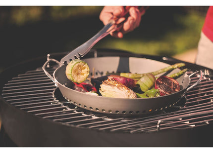 Parrilla Tramontina Churrasco en Aluminio con Revestimiento Anodizado Grafito 30 cm