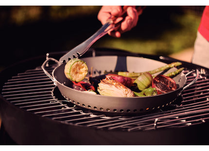 Parrilla Tramontina Churrasco en Aluminio con Revestimiento Anodizado Grafito 30 cm
