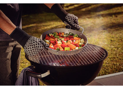 Parrilla Tramontina Churrasco en Aluminio con Revestimiento Anodizado Grafito 30 cm