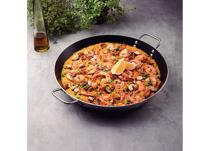 Paellera Tramontina Profesional en Aluminio con Revestimiento Interno con Antiadherente Starflon Premium y Acabado Externo Lijado 45 cm 9.2 L