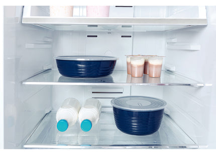 Batería de Cocina Multiuso Tramontina Itria en Aluminio con Revestimiento Cerámico y Mango Removible Azul 10 Piezas