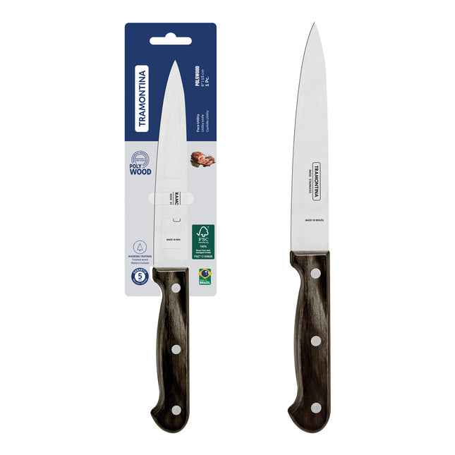 Cuchillo Utility Tramontina Polywood con Lámina...