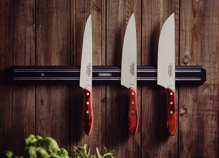 Pincho para Asado Tramontina con Lámina de Acero Inoxidable y Mango de Madera 65 cm