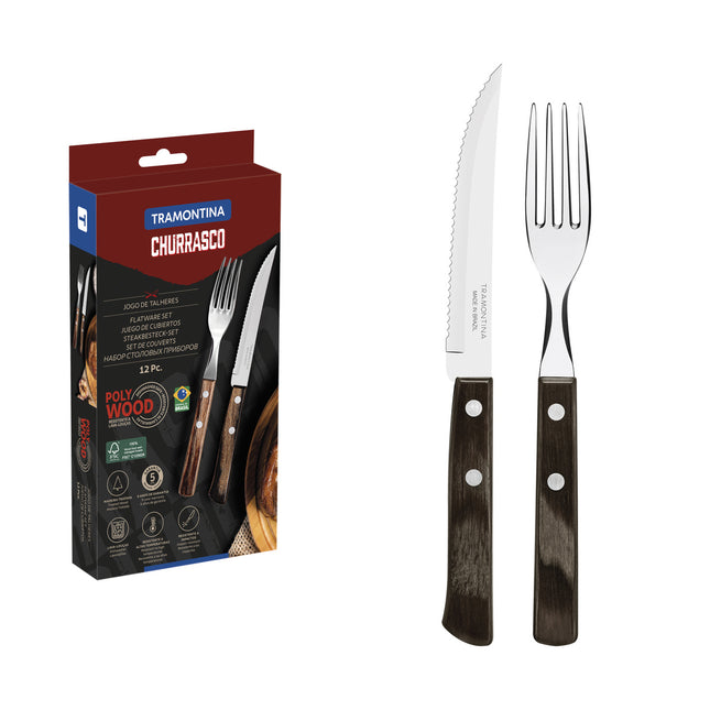Juego de cubiertos para asado Tramontina...