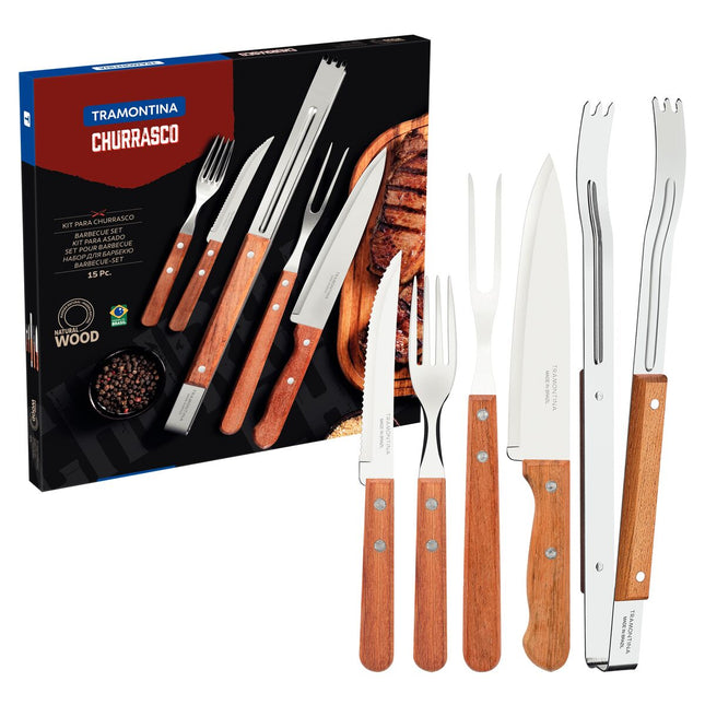 Kit para Asado Tramontina con lámina...