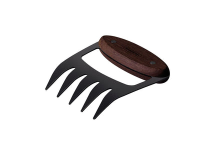 Garra Multiuso Tramontina Churrasco Black con Lámina de Acero Inoxidable Oscurecido y Mango de Madera