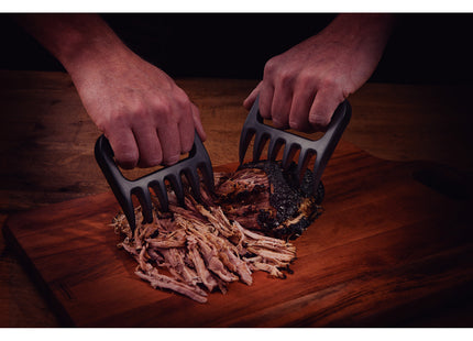 Juego de Garras para Asado Tramontina Churrasco Black en ABS Negro 02 Piezas