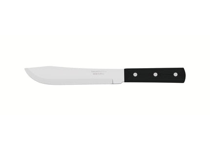 Cuchillo para Cocina Tramontina Plenus con Lámina en Acero Inoxidable y Mango de Polipropileno Negro 7"