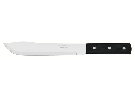 Cuchillo para Cocina Tramontina Plenus con Lámina en Acero Inoxidable y Mango de Polipropileno Negro 8"